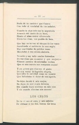 Los celos