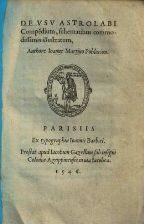 De usu astrolabi compendium : schematibus commodissimis illustratum