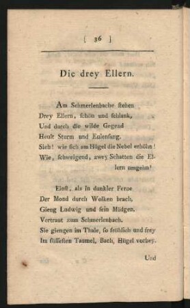 Die drey Ellern