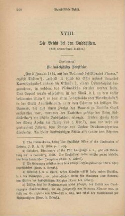 268-293 Die Beicht bei den Buddhisten : Fortsetzung