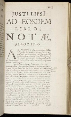 Ad Eosdem Libros Notæ.