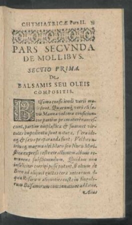 Pars Secunda De Mollibus.