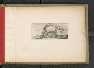 Ansicht des Grabmals der Cecilia Metella, Rom