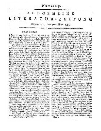 Berlinische Monatsschrift. Februar. Hrsg. v. J. E. Biester und F. Gedike. Berlin: Haude & Spener 1785