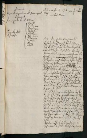 17. Januar 1799