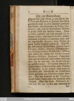 Die 11te Anmerckung.