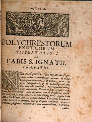 Michaelis Bernhardi Valentini, Prof. Medici & p. t. Acad. Gissenae Rectoris, Polychresta Exotica : In Curandis Affectibus Contumacissimis Probatissima, Scil. Fabae S. Ignatii China Chinae, Ipeca Cuanha Clyster Tabacinus, Pedra Del Porco Panacea Gallorum Ut Et Nova Herniarum Cura. Accedunt Seorsim Olim Editae, Nunc Autem, Ad desiderium plurimorum, conjunctim denuo prodeuntes Dissertationes Epistolicae Varii Argumenti. Cum Fig. Aeneis