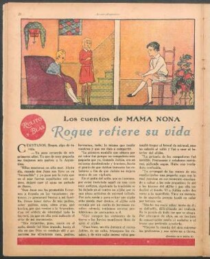Roque refiere su vida : Los cuentos de Mama Nona