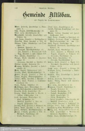Gemeinde Altlöbau