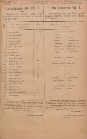 1917/18: Kreisblatt für die Kreise Konin, Slupca