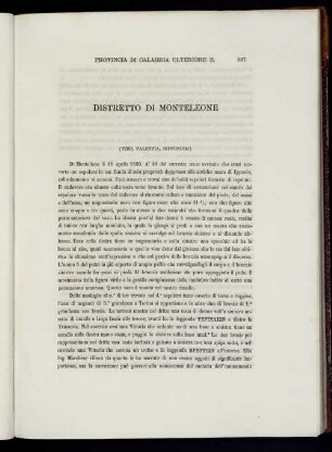 Distretto Di Monteleone.