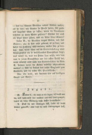 Zugabe.