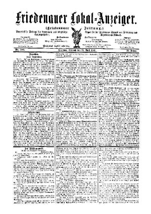 Nr. 100, 29.04.1908