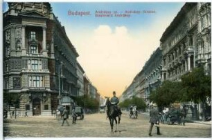 Budapest. Andrássy-Straße