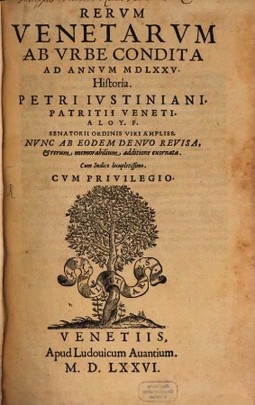 Rerum Venetarum ab urbe condita ad annum 1575 historia