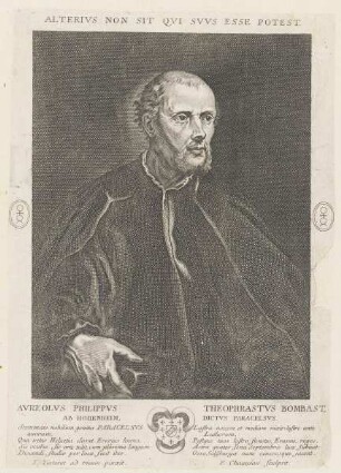 Bildnis des Avreolvs Philippvs Theophrastvs Bombast ab Hohenheim