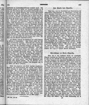 Alterthümer in Nord-Amerika.