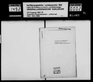 Gemmingen, Israelitsiche Gemeinde Käufer: Politische Gemeinde Gemmingen Lagerbuch-Nr. 175 Gemmingen