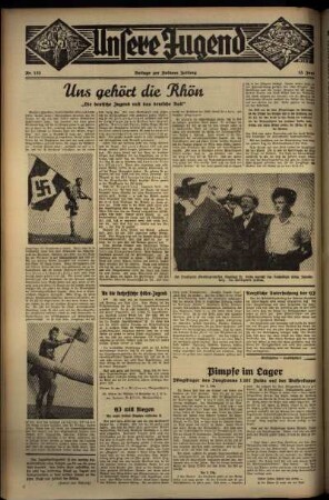 Zweite Ausgabe vom Donnerstag, den 13. Juni 1935.