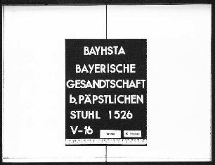 Für die Gesandtschaften wichtige Bestimmungen der neuen bayerischen Zivilprozeßordnung
