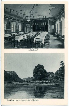 Meißen. Rest. z. Knorre - Saal