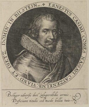 Bildnis des Ernestus Casimi. Comes a Nassau