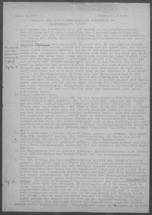 Bubenorbis: Inspektionsbericht 1956
