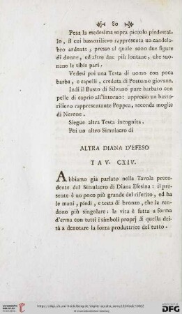 Altra Diana d'Efeso Tav. CXIV