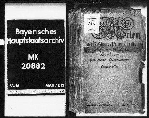 Errichtung von Realgymnasien. Generalia.