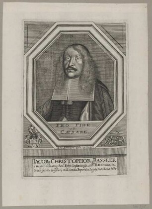 Bildnis des Iacob Christophor Rassler