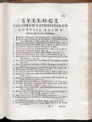 Sylloge Auctorum Catholicorum