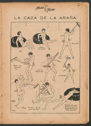 La caza de la araña [Cómic]