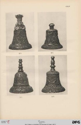 Glocken (Nr. 370-381) CXLV-CXLVIII