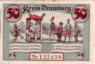 Notgeld des Kreises Dramburg
