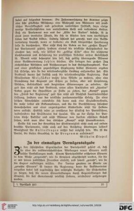26: Zu der einmaligen Vermögensabgabe