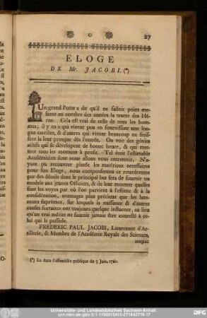 Eloge De Mr. Jacobi.