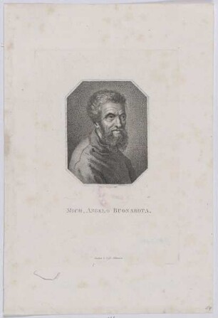 Bildnis des Mich. Angelo Buonarota