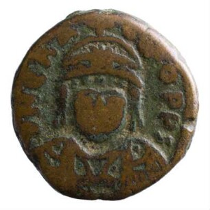 Münze, 10 Nummi, 610-612