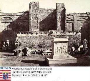Italien, Pompei / Tempel des Merkurs