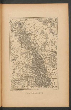 Mapa del Argonne. - [Mapa]