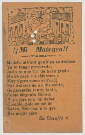 10: !¡Mi matraca!!