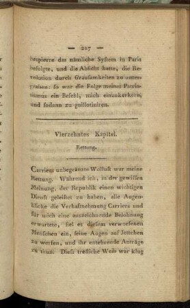 Vierzehntes Kapitel. Rettung.
