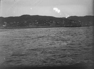 Zonguldak : Blick vom Meer aus auf die Küste von Zonguldak