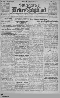 Stuttgarter neues Tagblatt : südwestdeutsche Handels- und Wirtschafts-Zeitung