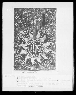 Monogramm IHS