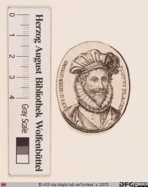 Bildnis Geronimo "conte" Scotti