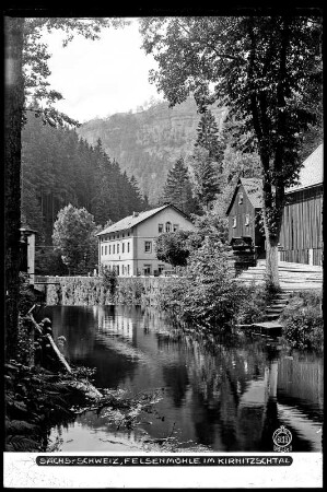 Sächsische Schweiz, Kirnitzschtal, Felsenmühle