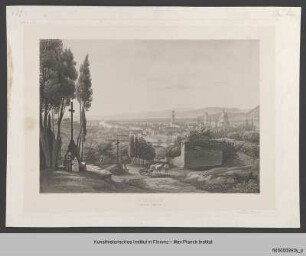 Stadtansicht von Florenz von San Miniato