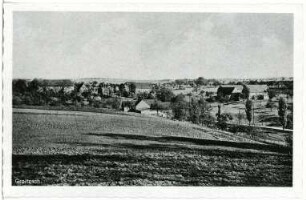 Groitzsch. Blick auf Groitzsch