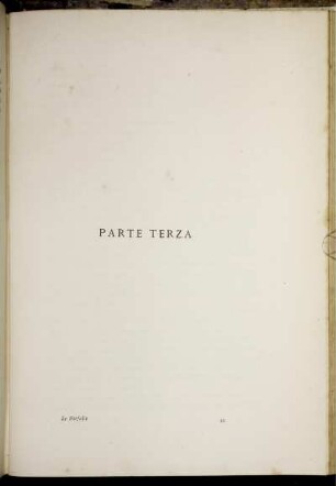 Parte Terza.